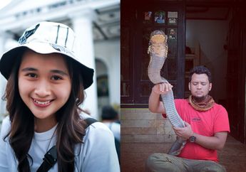 Nyaris Dipatuk si Raja Ular Garaga Milik Panji Petualang, Gritte Agatha Kaget Usai Tahu Harga Reptil yang Capai Ratusan Juta: Pelihara Ular Tu Sebenarnya Investasi Ya?