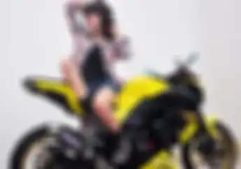 Adaw... Pernah Nyungsep Saat Hujan, Inne Rahayusari Gak Kapok Naik Motor