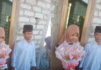 Kecil-kecil jadi Manten, Video Bocah 10 Tahun di Madura Gelar Acara Lamaran Viral, Jumlah Uang Hantaran jadi Sorotan