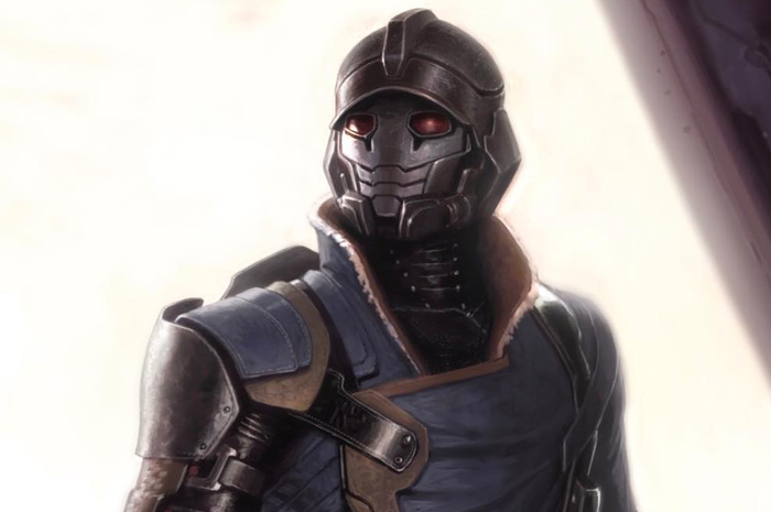Desain awal karakter Star-Lord dalam film-film Marvel