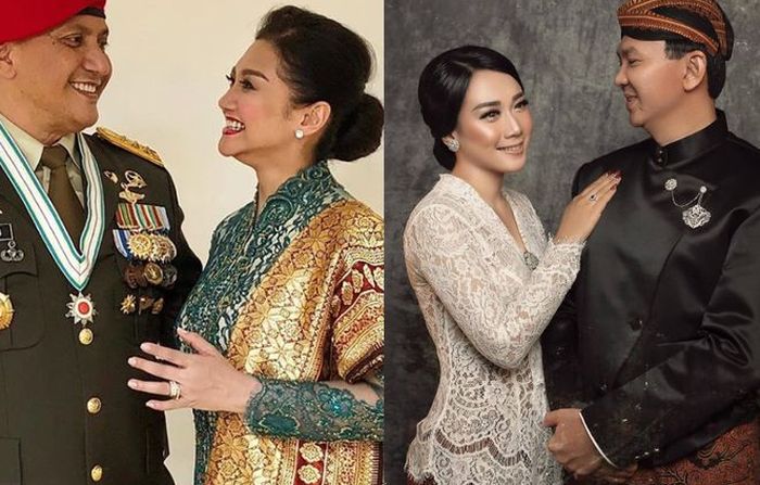 Adu Mewah Gaya Busana Puput Nastiti Devi dan Bella Saphira dalam Balutan Kebaya