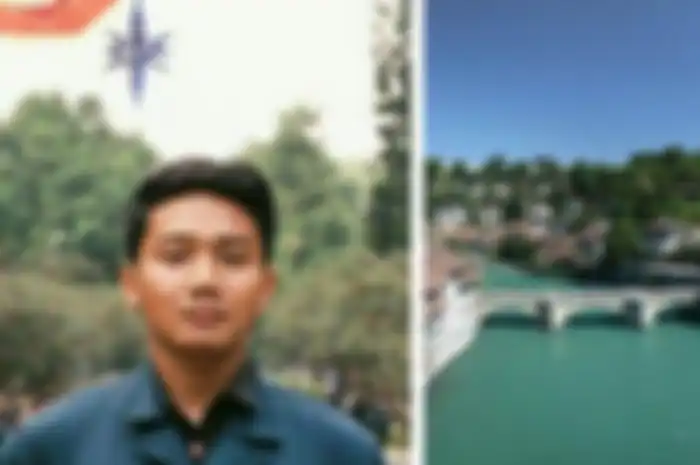 Emmeril Khan Mumtadz, putra Ridwan Kamil, yang terseret arus Sungai Aare di Bern, Swiss, Jumat (27/5/2022).