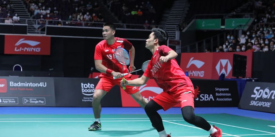 Singapore Open 2022 - Saat Leo/Daniel Lebih Sering Menang Lawan Fajar/Rian