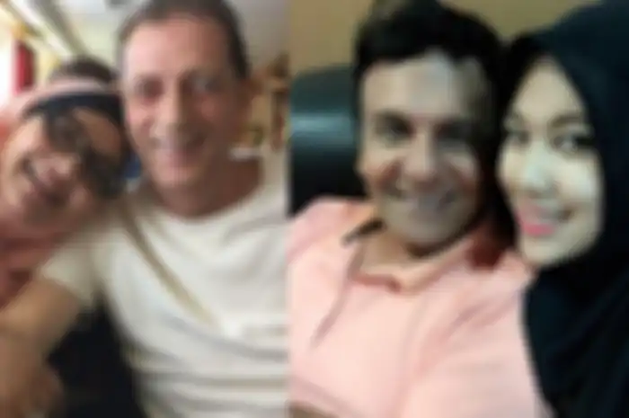 Fanny Bauty bersama sang suami dan Mark Sungkar bersama sang istri