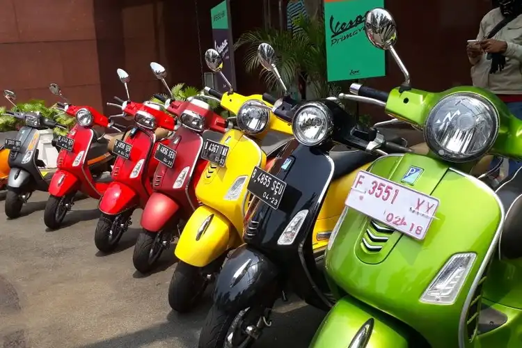 Anjay! Modal Rp 5 Juta Bisa Bawa Pulang Motor Vespa Baru Caranya.....