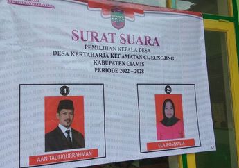 Gegara Tak Ada Lawan, Seorang Suami di Ciamis sampai Ajak Istri Bertarung di Pilkades