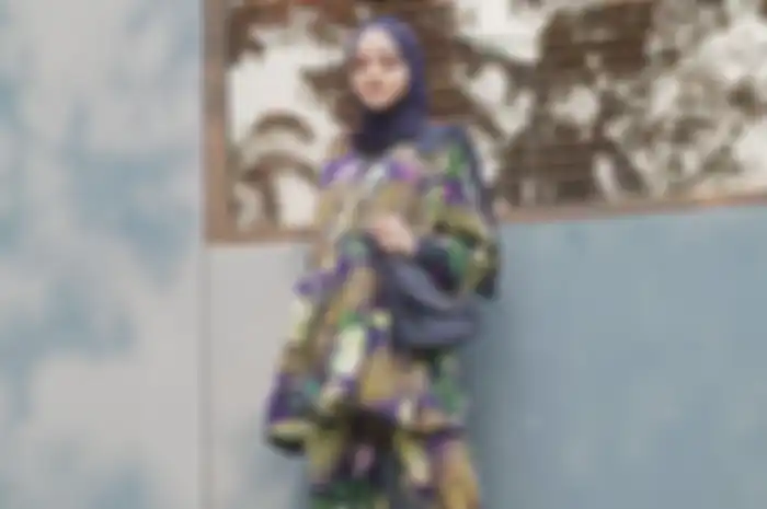 Outfit set buat hijabers modis ala Nisma Bahanan