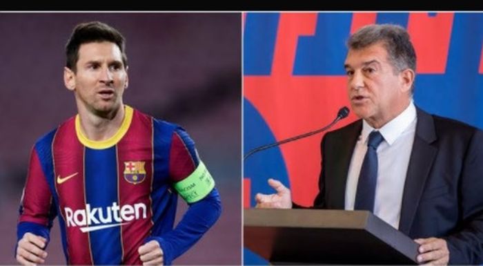 Barcelona dengan presiden barunya, Joan Laporta, diharapkan segera mengikat kontrak baru bagi Lionel Messi.