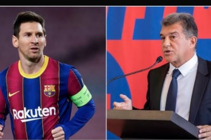 Barcelona dengan presiden barunya, Joan Laporta, diharapkan segera mengikat kontrak baru bagi Lionel Messi.