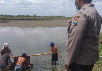 Tak Diketahui Penyebab Kematiannya, Kakek 58 Tahun Tiba-tiba Ditemukan Tewas Mengambang di Tambak