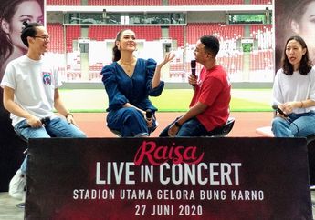 Bakal Gelar Konser Tunggal di Stadion Utama Gelora Bung Karno, Raisa: Aku Merasa Gila!