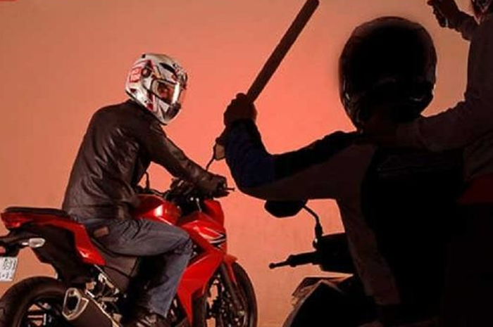 Ilustrasi geng motor