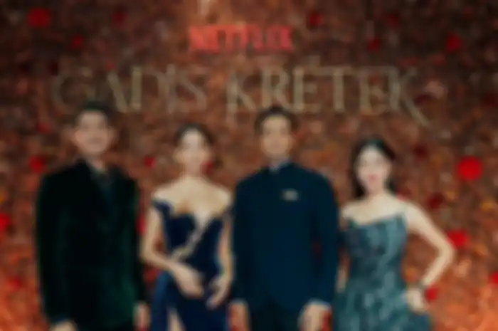 Empat pemeran utama series Gadis Kretek.