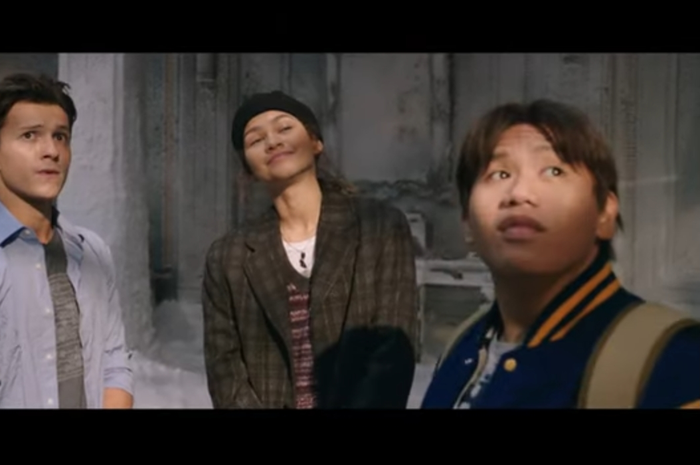 Tangkapan layar di trailer film Spider Man: No Way Home.