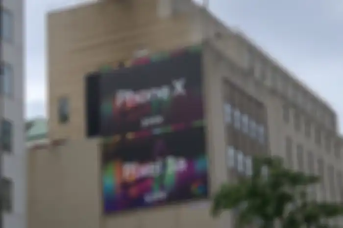 Papan iklan Google Pixel 3a