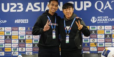 Shin Tae-yong Menyesal Tak Bisa Datang, Rizky Ridho: Terima Kasih Ayah, Jaga Selalu Kesehatanmu!