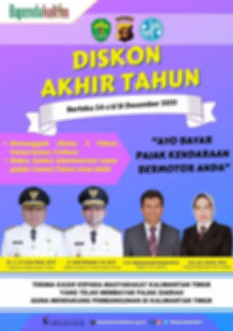 Keringanan pajak kendaraan di Kalimantan Timur, pajak mati 3 tahun lebih cuma bayar 3 tahun saja.
