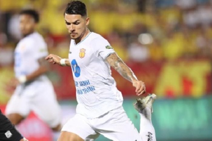 Hendrio Araujo, eks pemain Barcelona asal Brasil yang mengaku siap dinaturalisasi Timnas Vietnam.