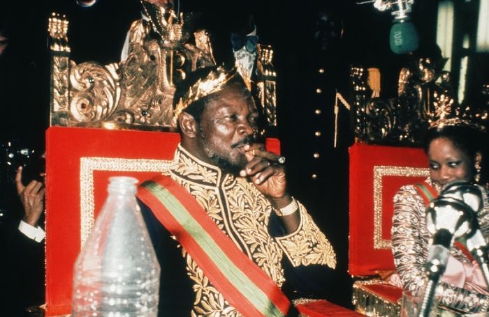 Bokassa menjadi sosok kontroversial terkait tentang dirinya sebagai pemimpin dari 'rezim kekaisaran kanibal' yang mengerikan di Afrika Tengah.