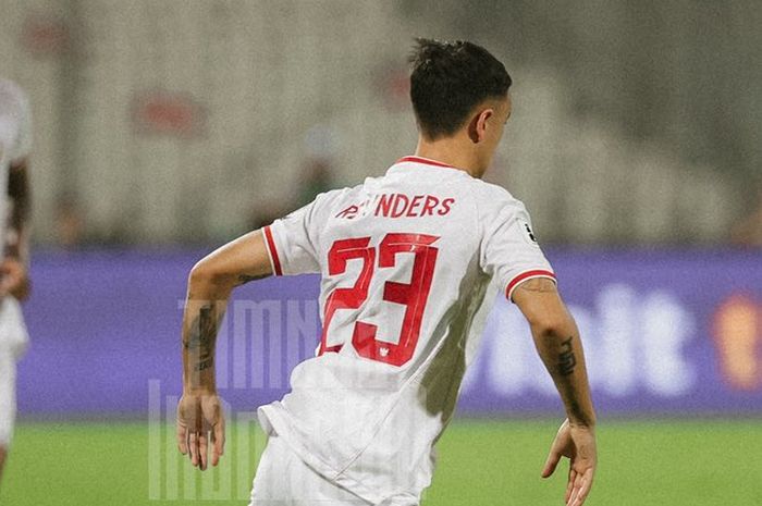 Eliano Reijnders debut bersama timnas Indonesia saat lawan Bahrain di Kualifikasi Piala Dunia 2026, di Bahrain National Stadium, Kamis (10/10/2024).