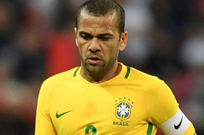 Pemain timnas Brasil, Dani Alves.