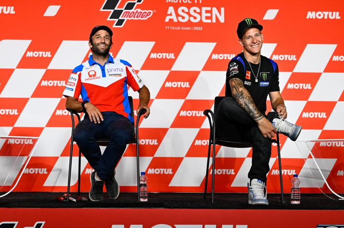 Johann Zarco dan Fabio Quartararo Pembalap MotoGP asal Prancis
