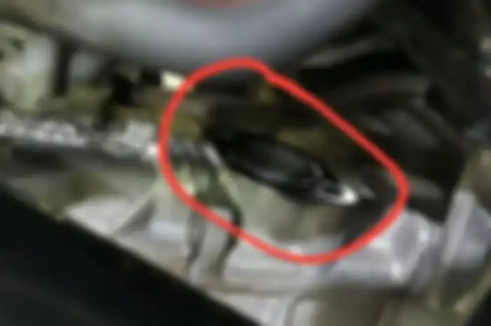 Posisi tensioner NMAX
