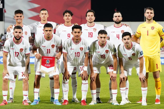 Timnas Indonesia Vs Bahrain dalam laga ketiga Grup C putaran ketiga Kualifikasi Piala Dunia 2026 zona Asia di Bahrain National Stadium, Riffa, Kamis (10/10/2024).