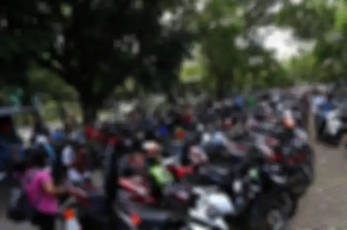 Ilustrasi parkir motor, warga bandung mengeluhkan banyaknya pungli parkir
