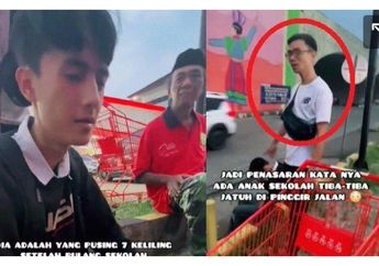 Kisah Anak SMA Jalan Kaki 16 Km hingga Bikin Iba Gimmick Doang? Sosok yang Berdiri di Samping Viky Terungkap!