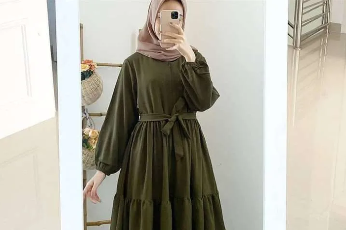 Tips memilih gamis untuk baju lebaran