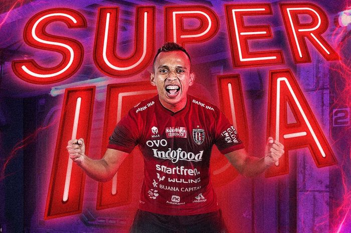 Pemain baru Bali United, Irfan Jaya