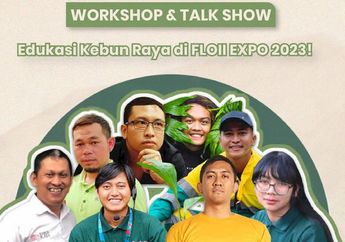 Kebun Raya Unjuk Gigi dalam Ajang Pameran Tanaman Internasional FLOII 2023