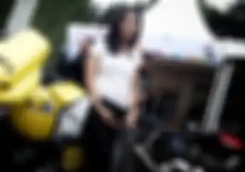 Fanatik Motor, Aktris Nabila Putri Dah Bawa Kawasaki Ninja Dari Kecil