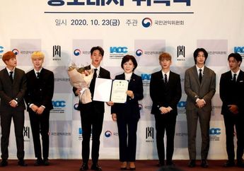 MONSTA X Jadi Duta Besar untuk Konferensi Anti Korupsi Internasional