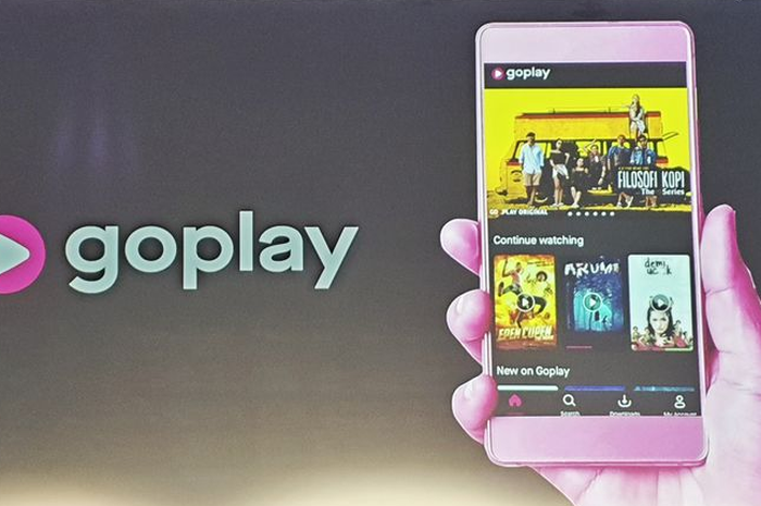 Ilustrasi aplikasi GoPlay