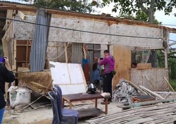 Didatangi 9 Preman dengan Senjata Tajam, Sebuah Warung Makan di Bandar Lampung Porak Poranda, Pemilik Dipaksa untuk Pindah dari Lokasi