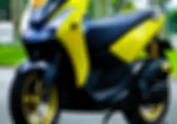 Modifikasi Motor Yamaha Lexi Pakai Warna Unik, Pengereman Sampai Mesin Ikut Diupgrade
