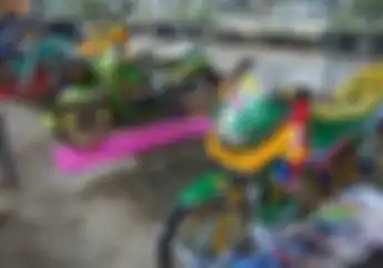 Wuidih, Motor Modifikasi Gaya Ini Dominasi Sumatera Selatan