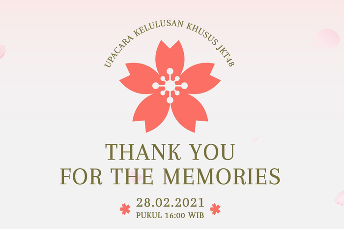 Event kelulusan 26 member JKT48 'Thank You for The Memories'