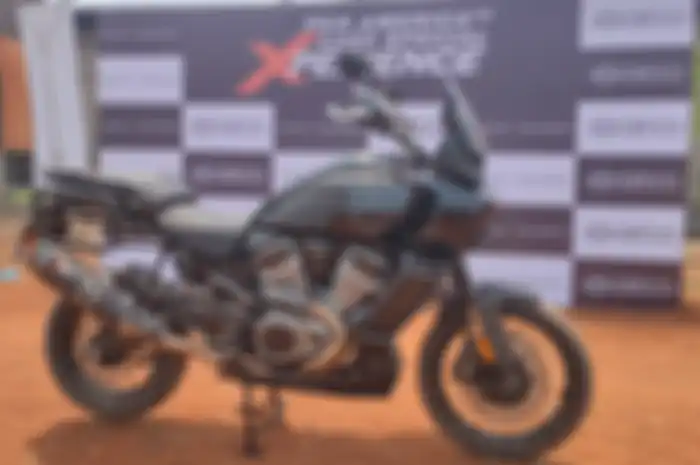 Tampilan motor adventure Rp 800 jutaan dari Harley-Davidson.