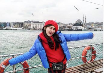 Cinta Makanan Indonesia, Ayu Ting Ting Bawa Ikan Asin dan Teri Saat Liburan ke Turki