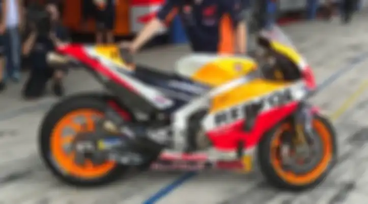 Honda memakai swing arm berbahan karbon di tes pramusim MotoGP 2018, Buriram, Thailand