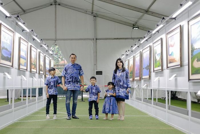 Keluarga Aliya Rajasa dan Ibas Yudhoyono