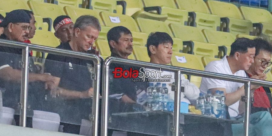 Babak I - Dipantau Shin Tae-yong dan Indra Sjafri, Timnas U-17 Indonesia Tanpa Gol Lawan Korea Selatan