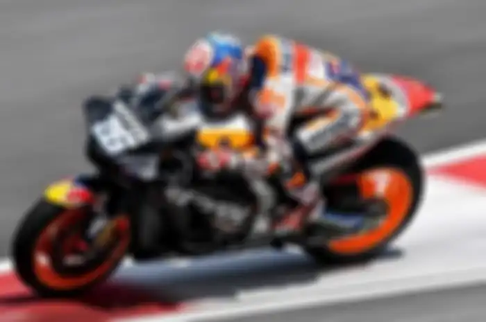 Dani Pedrosa mengetes aero fairing baru di tes Sepang 2018