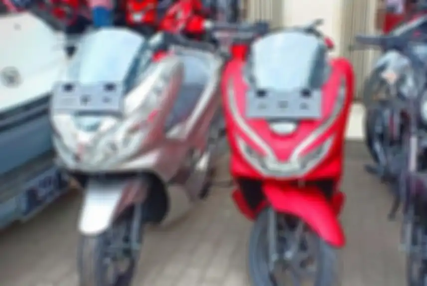 Honda PCX di dealer MPM Pinang Tangerang.