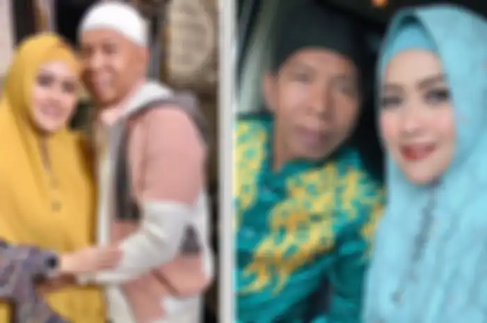 Kiwil dan istri keduanya, Meggy Wulandari