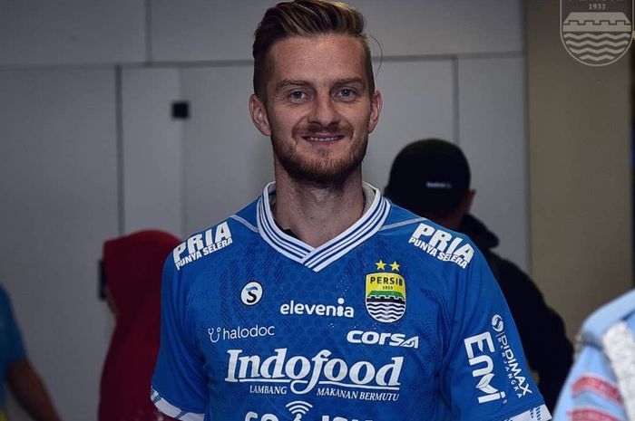 Pemain baru Persib Bandung Rene Mihelic.