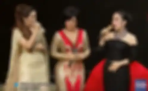 Ashanty, Krisdayanti dan Syahrini tampil bersama di satu panggung